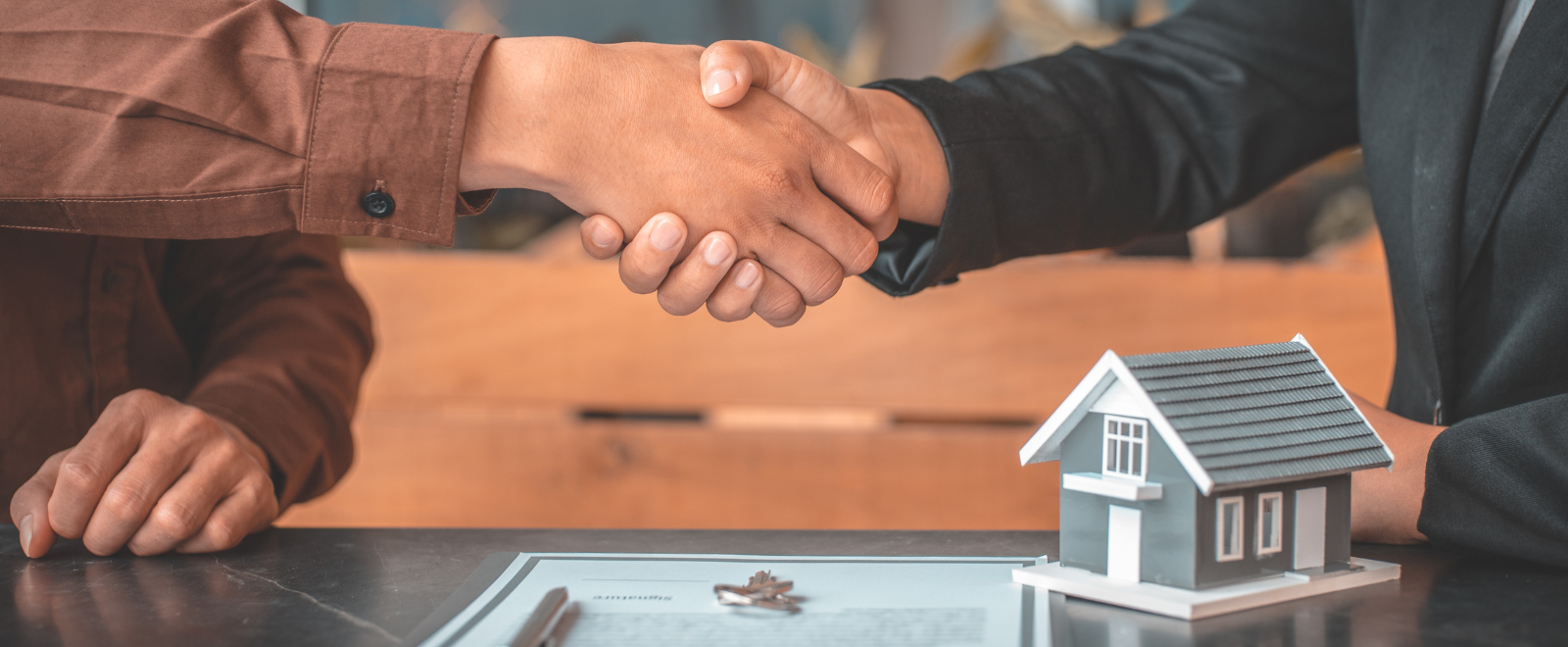 Members shaking hands