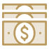 Icon illustration of cash